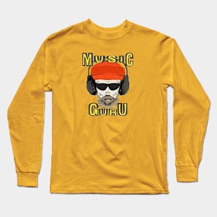 Cool Retro Music Guru Meme Long Sleeve T-Shirt